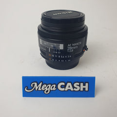 NIKON - Nikon AF 28mm F/2.8 Wide Angle Lens