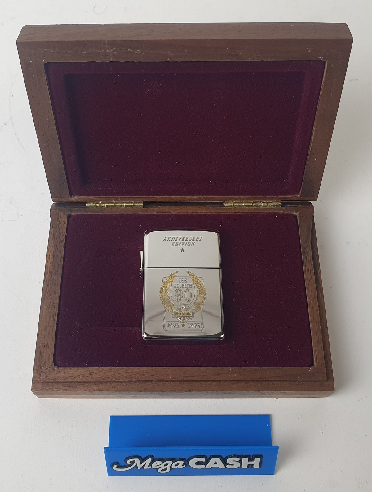 Lighter Zippo Harley Davidson 90 Years The Reunion (1903-1993)