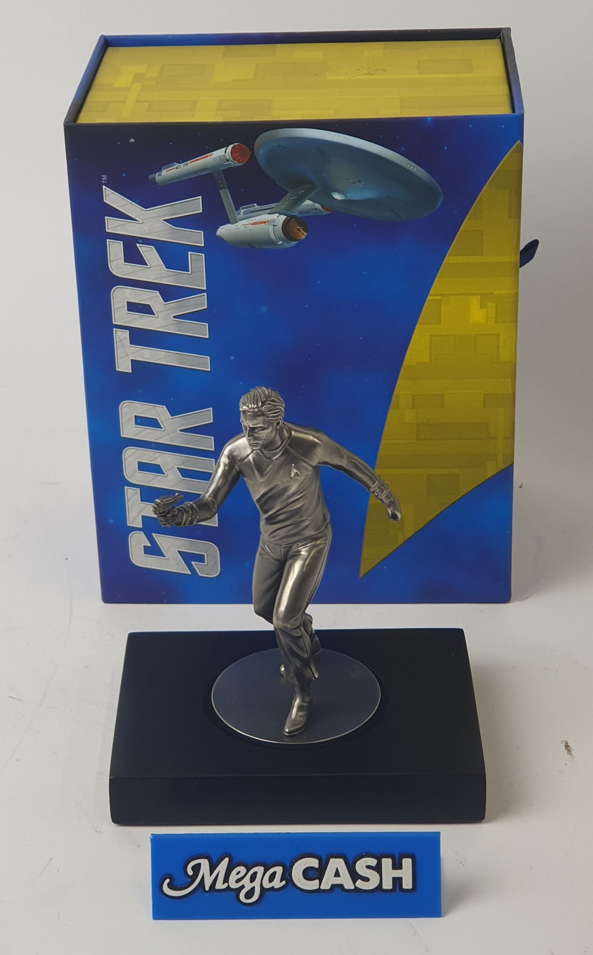 Star Trek - Captain James T. Kirk 150g Silver Miniature - New Zealand Mint
