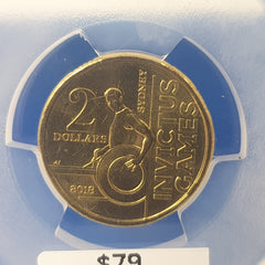 2018 - $2 Invictus Games - PCGS MS67