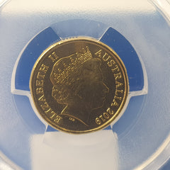 2019 - $2 Wallabies Australia - PCGS MS66