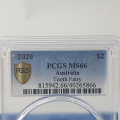 2020 - $2 Tooth Fairy - PCGS MS66