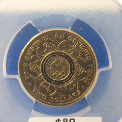 2016 - $2 Olympic Team - Black - PCGS MS66