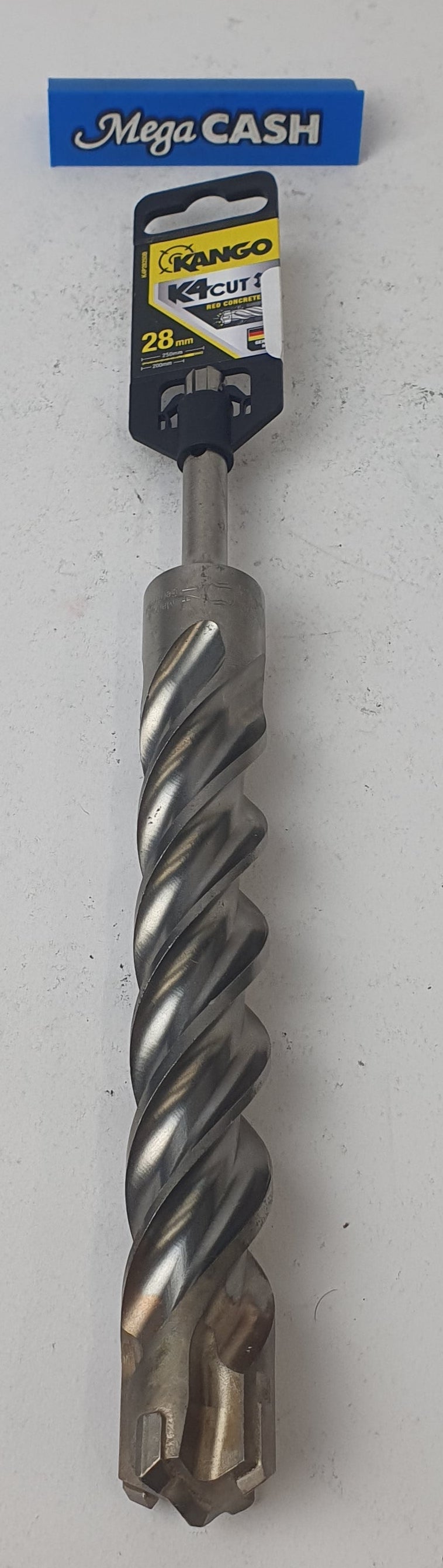Kango 28 x 250mm K4 SDS Plus Drill Bit K4P28250B