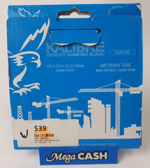 KALIBRE DIAMOND SAW BLADE DIA125 125MM DIAMOND SAW