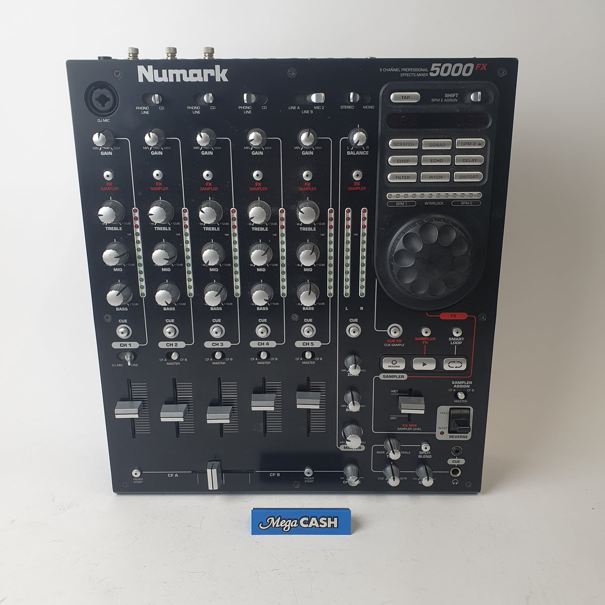 NUMARK MIXER 5000FX WITH POWER LEAD - * Read Conditions *