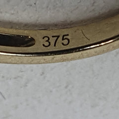 LADIES 9CT DIAMOND RING 2.1GMS Ring Size L / 6 US