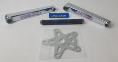 PROFILE RACING  CRANK SET  RETRO  3 PCE CRANK SET WITH JOINER BIT / STICKERS AND AUTHENTICATION CERTIFICATE T