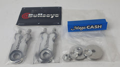 BULLSEYE BIKE HUB BULLSEYE PAIR W/ ACCESSORIES