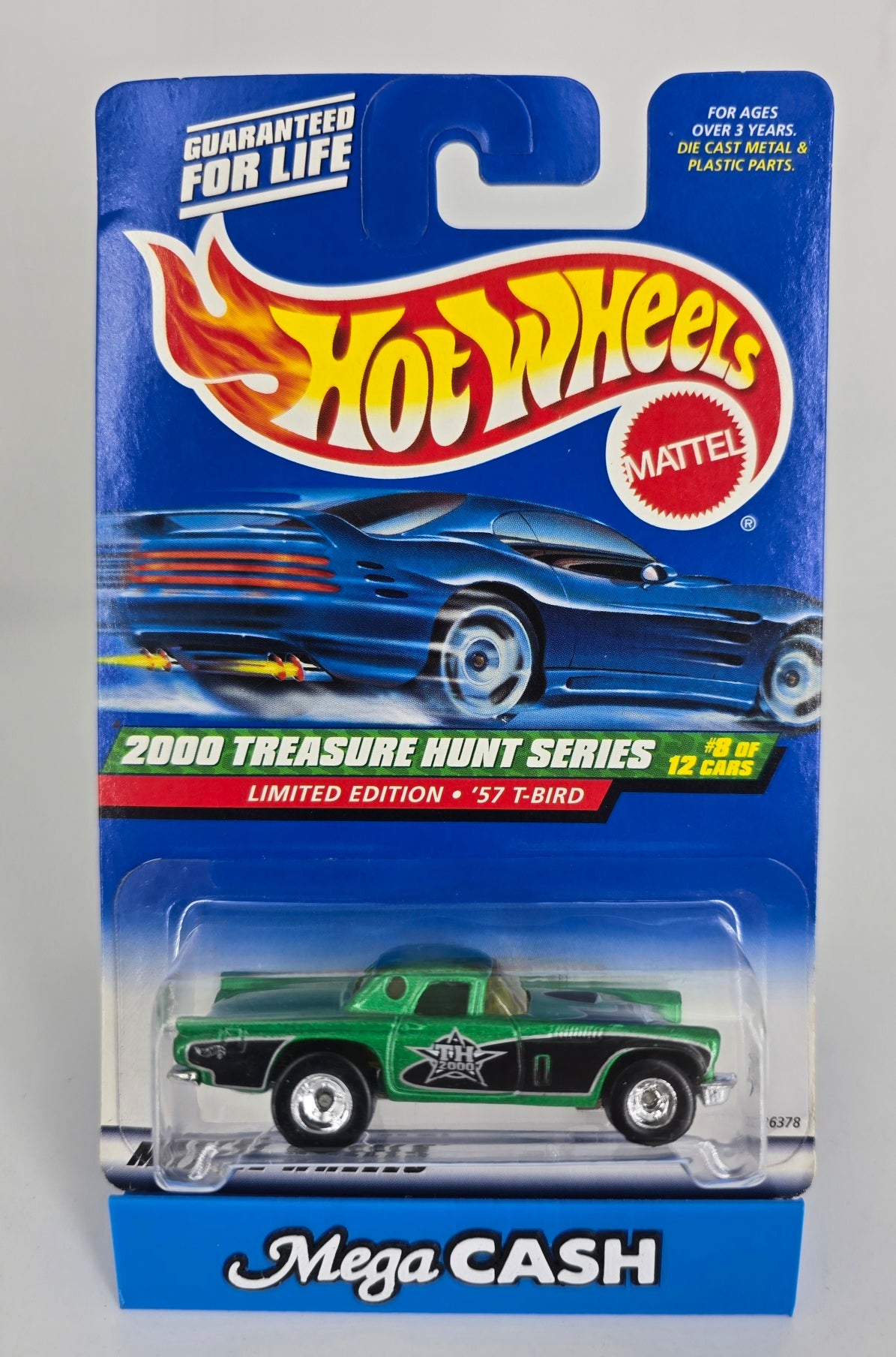 Hot Wheels 2000 Treasure Hunt Limited Edition '57 T-Bird 26378