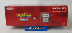 POKEMON NINTENDO 2DS RED VERSION