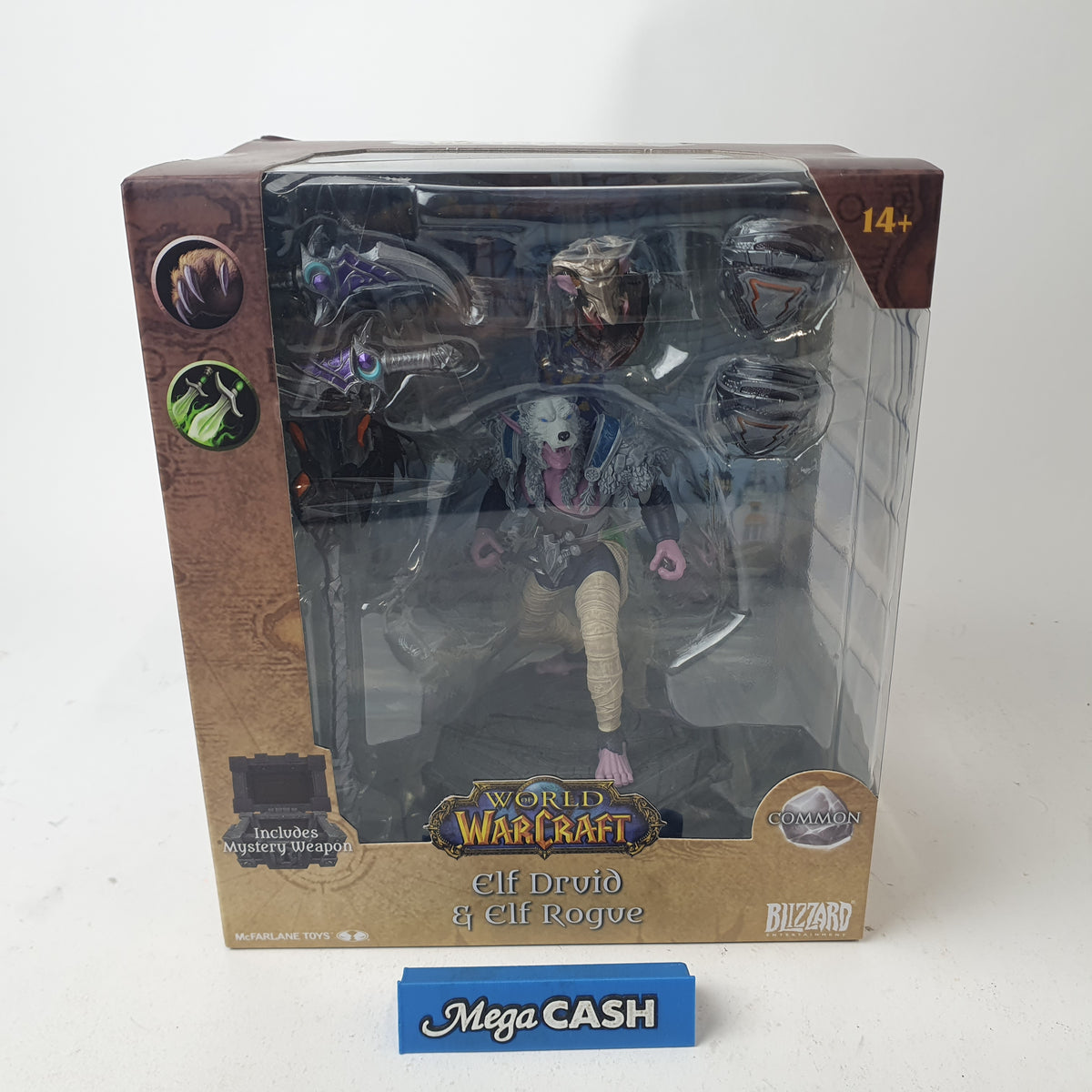 BLIZZARD - FIGURINE -  WORLD OF WARCRAFT - Elf Druid