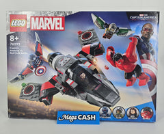 Lego Marvel Captain America vs. Red Hulk Battle 76292