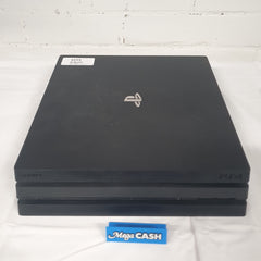 SONY GAME CONSOLE CUH-7202B PS4 PRO - 1TB W/ CONTROLLER (MISSING BACK STICKER & GRIP) & Cords
