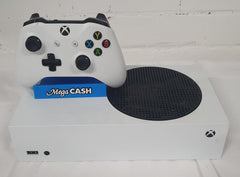 MICROSOFT GAME CONSOLE - 1883 - Xbox SERIES S - with CONTOLLER (missing battery cover)