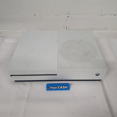 MICROSOFT GAME CONSOLE - Xbox One S - 1681 - 1TB - with RED WIRELESS CONTROLLER (missing Battery Cover)