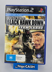 Delta Force Black Hawk Down Team Sabre PS2 / Playstation 2 - Excellent Condition