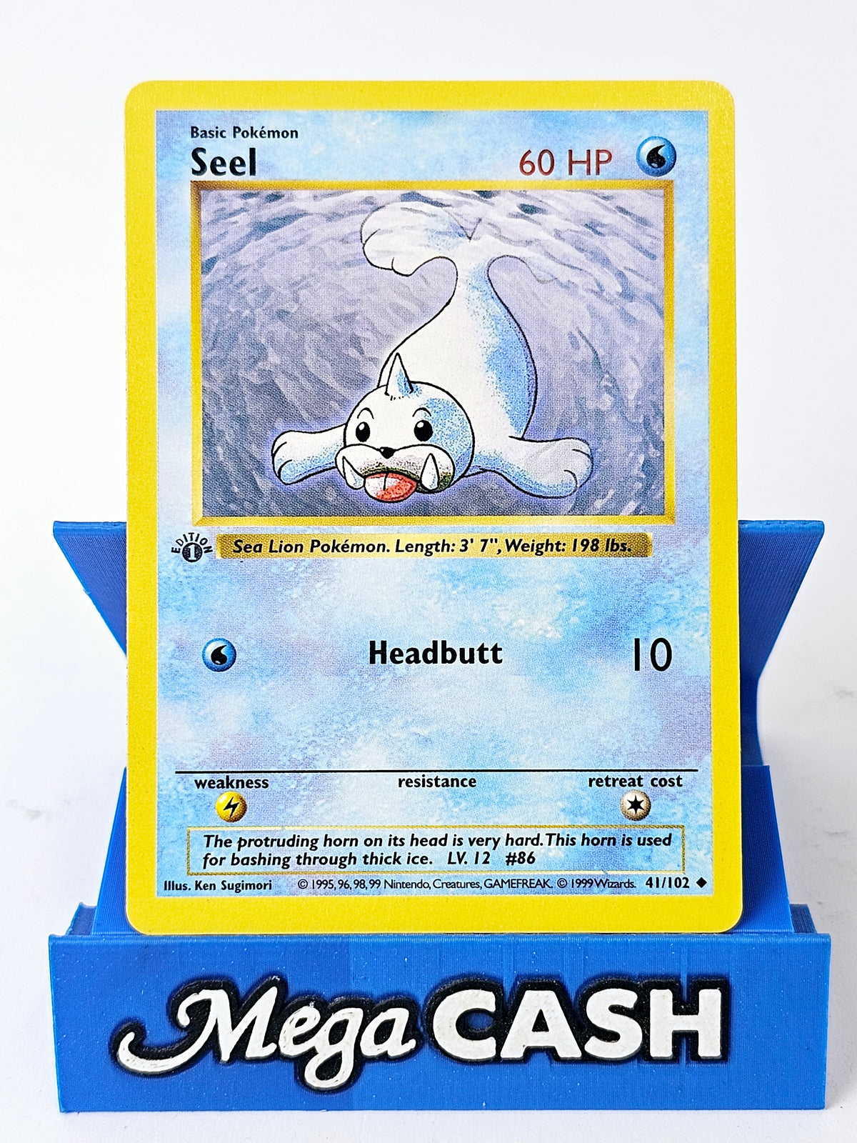 Seel 41/102 First 1st Edition Shadowless Base Set 1999 NM