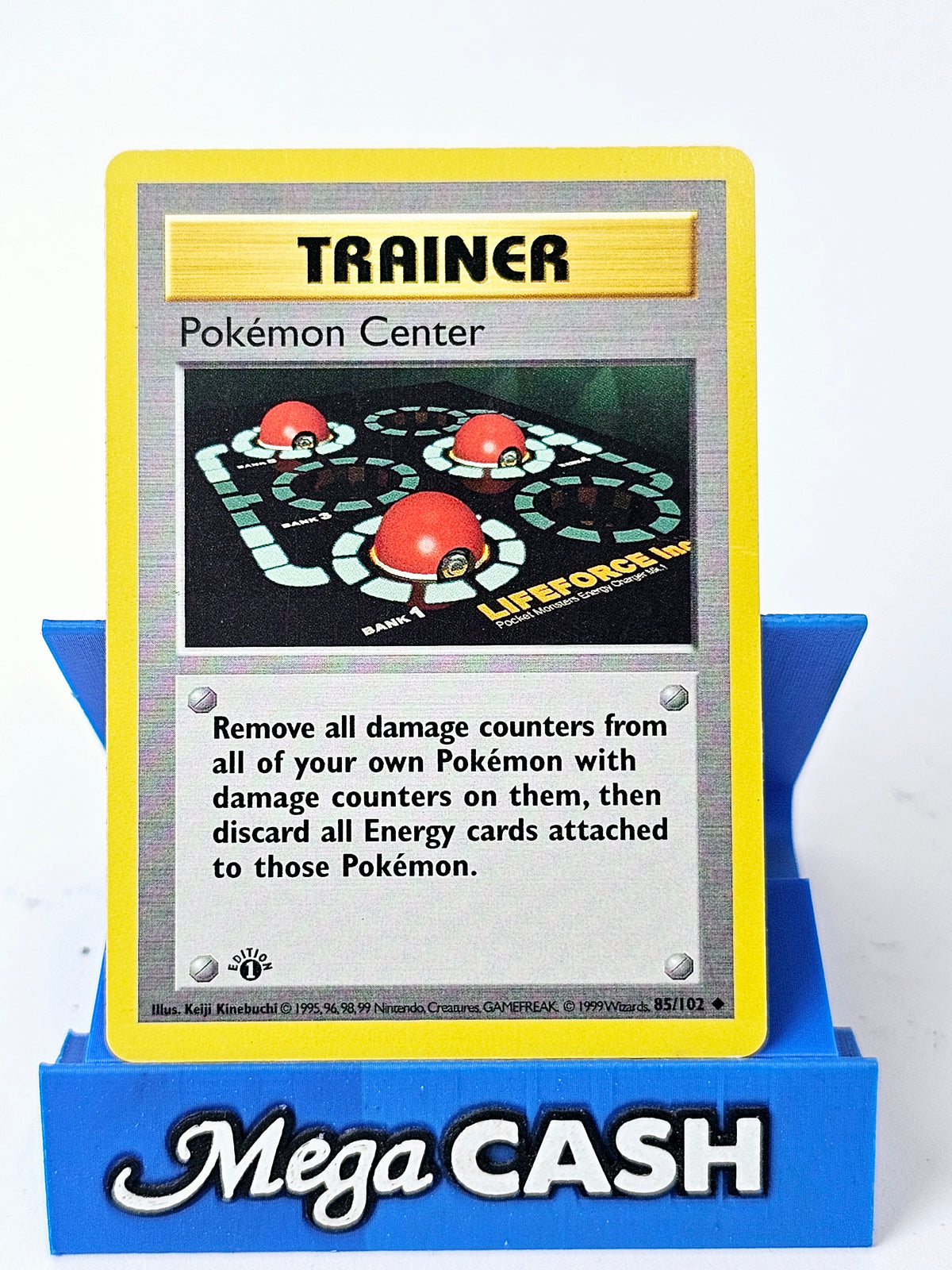 Pokemon Center 85/102 First 1st Edition Shadowless Base Set 1999 NM