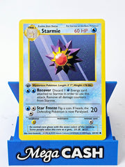 Starmie 64/102 First 1st Edition Shadowless Base Set 1999 NM