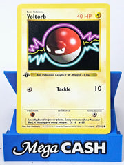 Voltorb 67/102 First 1st Edition Shadowless Base Set 1999 NM