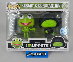 Funko Pop! Vinyl Kermit & Constantine 2 Pack