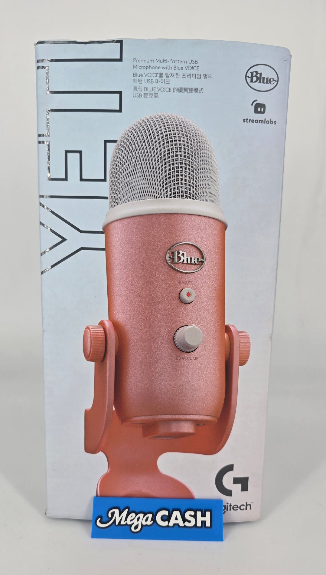 Logitech Pink Yeti Microphone - Opened Never Used