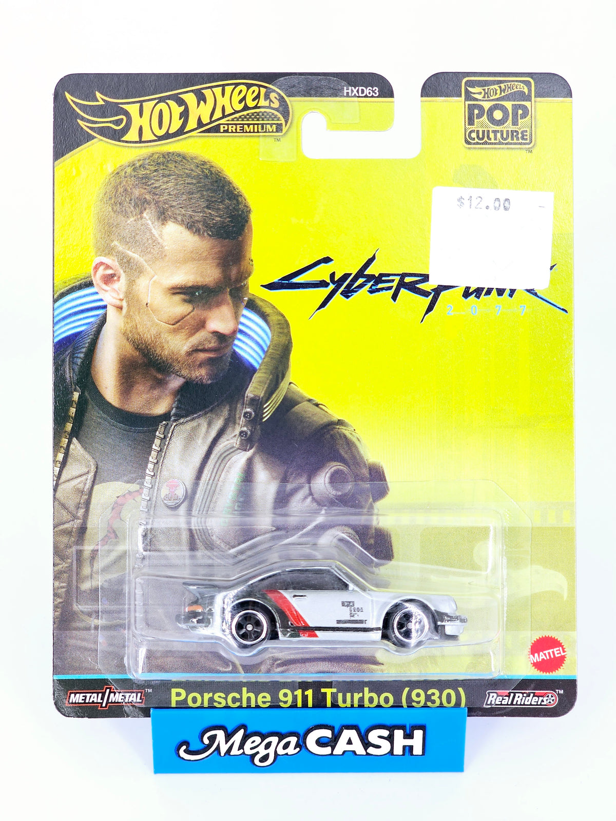Hot wheels Premium Pop Culture Cyber Punk 2077 Porsche 911 Turbo (930)