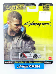 Hot wheels Premium Pop Culture Cyber Punk 2077 Porsche 911 Turbo (930)