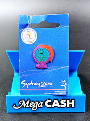 Vintage Sydney 2000 Olympic Pins - 50 Days to Go (Creased)