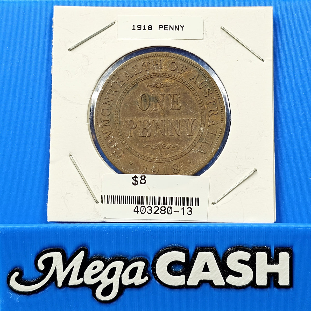 Australian 1918 One Penny