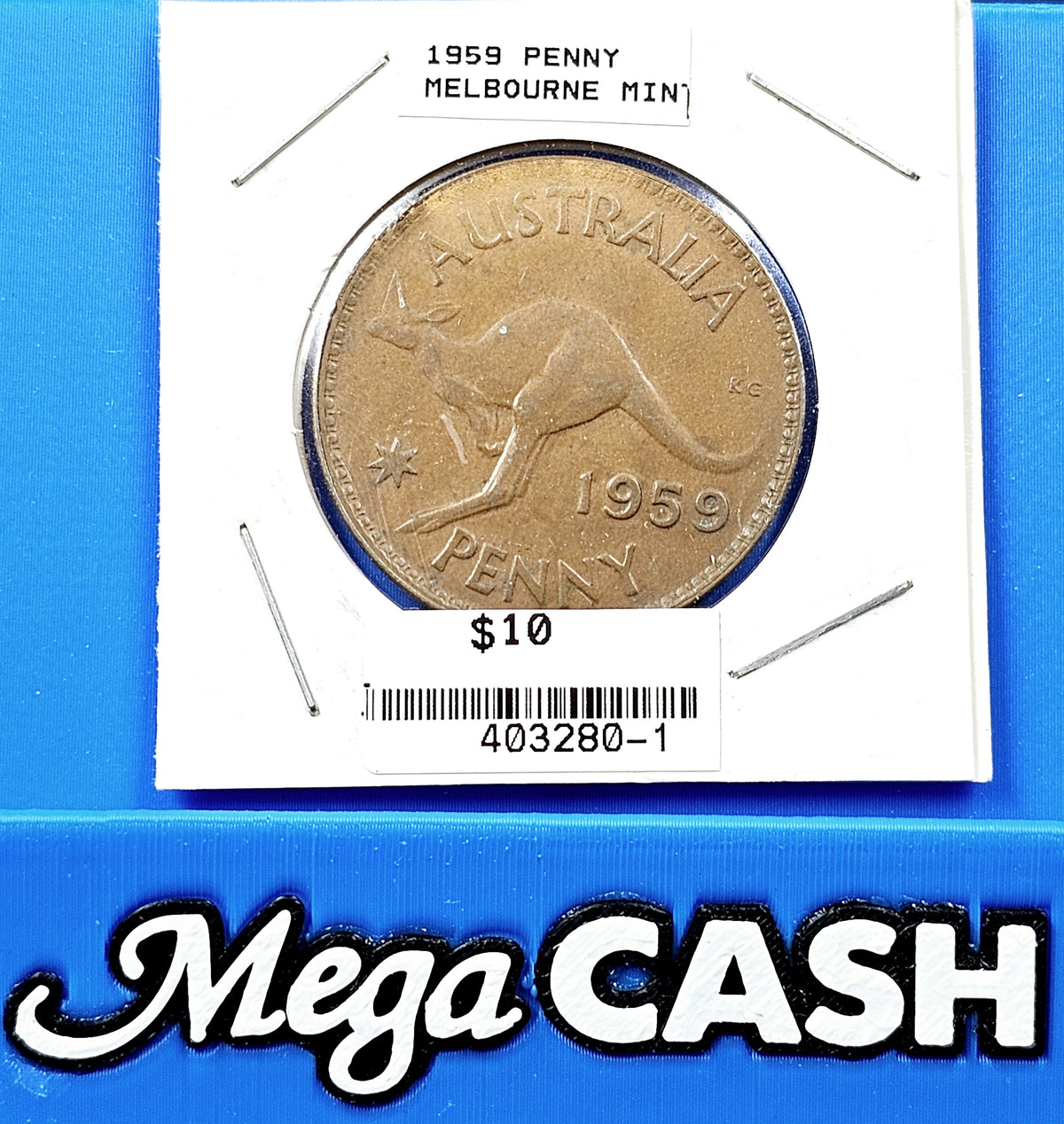 Australia 1959 One Penny - Melbourne Mint