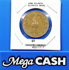 1996 Atlanta Olympics Commemorative Medal - Official Australian Olympic Team Newspaper - Sunday Telegraph