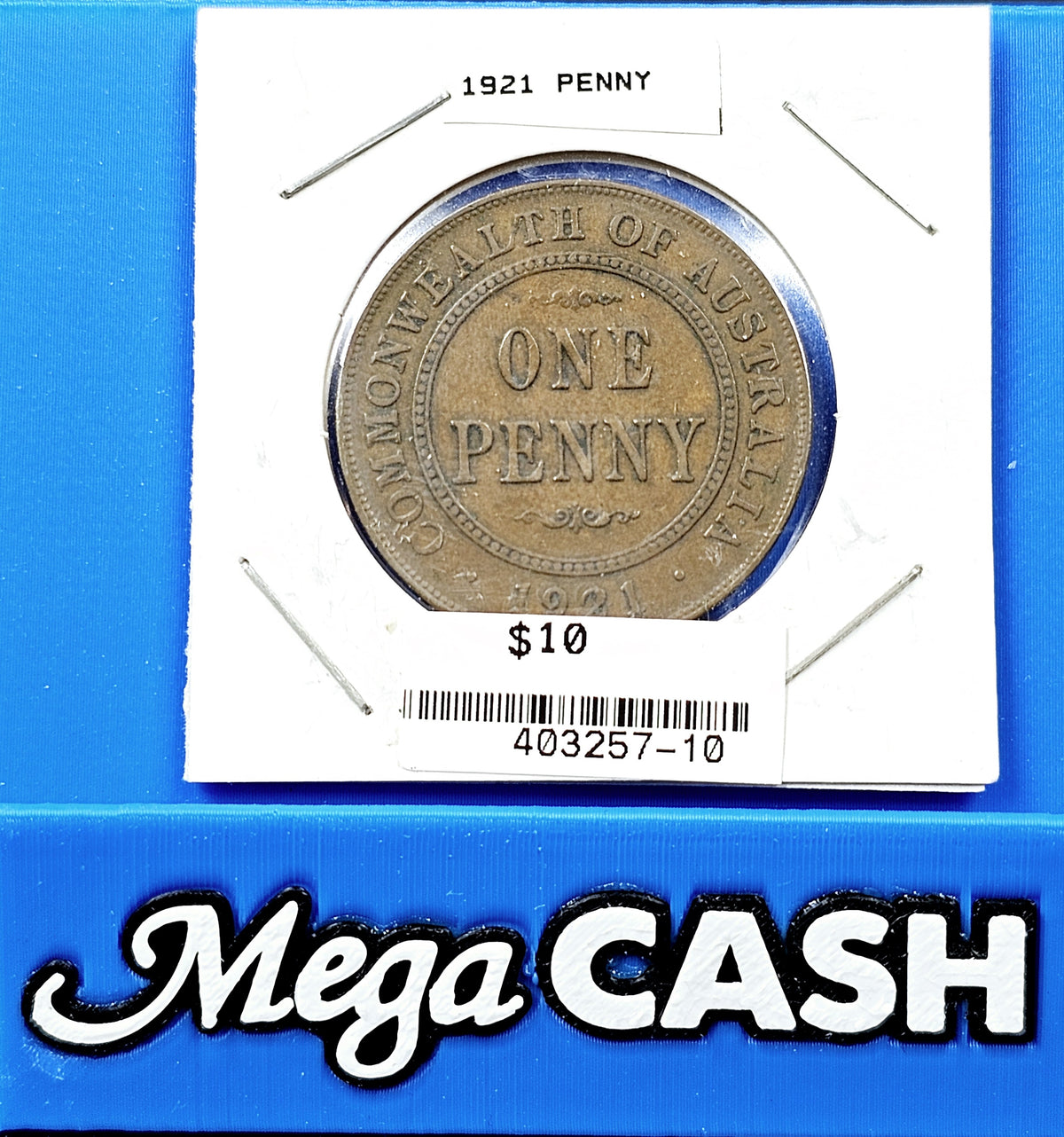 Australia 1921 One Penny