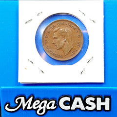 RARE Australia 1939 Half 1/2 Penny Kangaroo Reverse