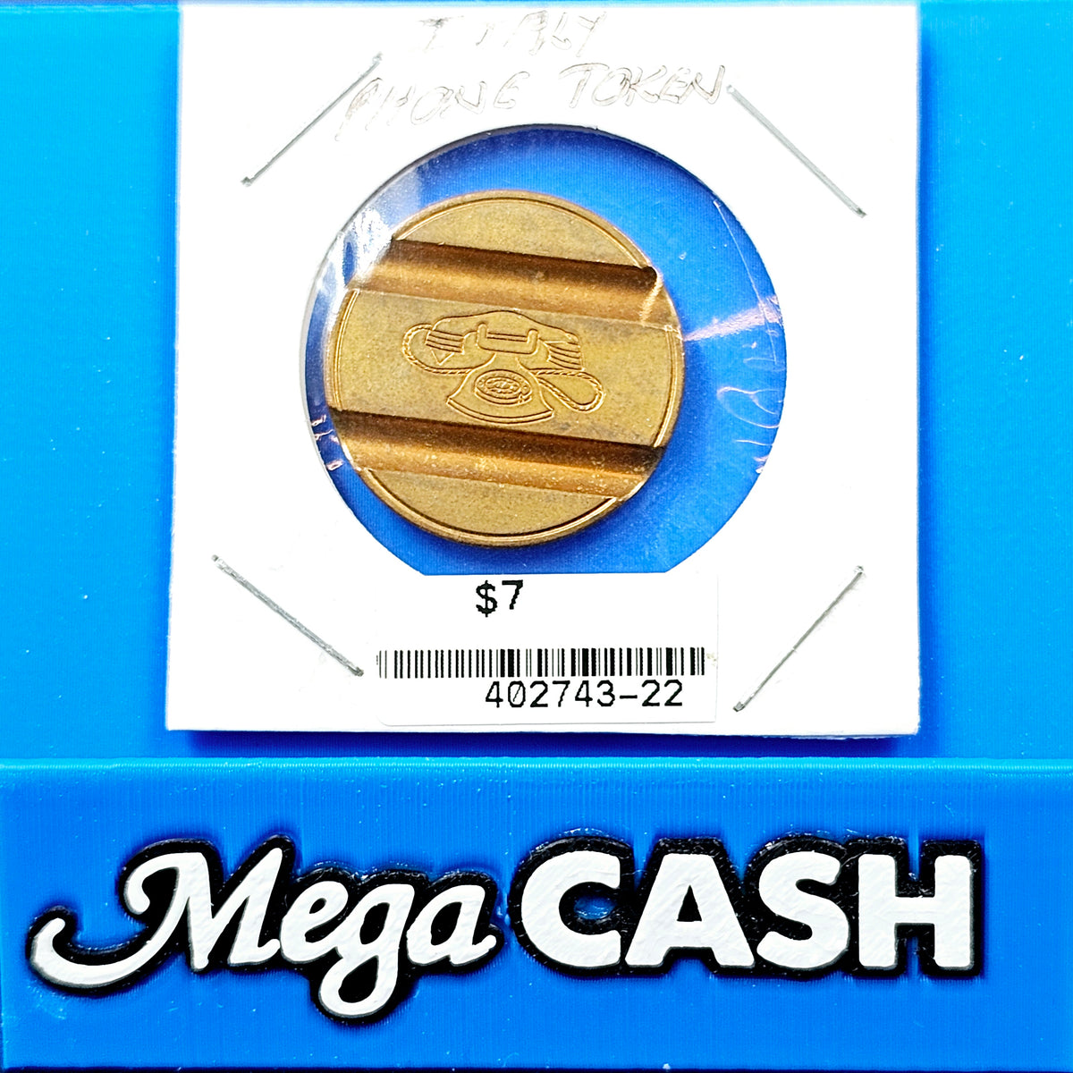 Public Telephone Token Italy 1975 Gettone Telefonico 7506