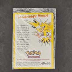 Pokemon Legendary Birds Zapdos 2000 Movie Promos Sealed WOTC