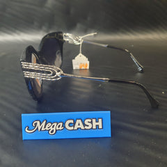 ROBERTO CAVALLI SUNGLASSES GIMIGNANO  S/N:106501C SCRATCHED LENS AND FRAME IN HARD CASE