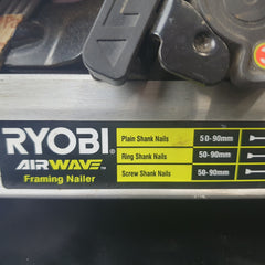 RYOBI - NAIL GUN - RA-NF90-K