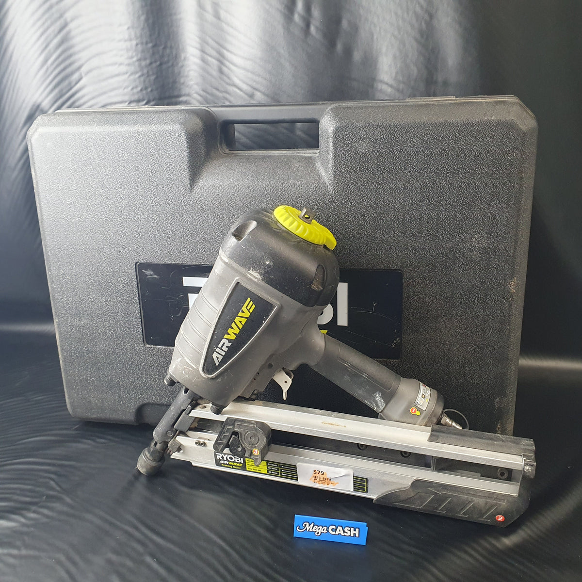 RYOBI - NAIL GUN - RA-NF90-K - Including Case