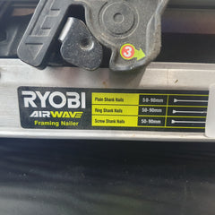 RYOBI - NAIL GUN - RA-NF90-K - Including Case
