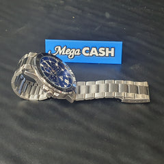 MENS - CASIO - ANALOGUE WATCH - MTP-VD300 - SILVER METAL BAND