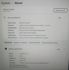 LEADER - Laptop - SCES-H1-CAP - with Charger