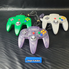 3 x Nintendo 64 (n64) Controllers