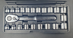 SP Tools - SP20220 - 22pce 3/8" Drive Metric/SAE Low Profile Socket Set