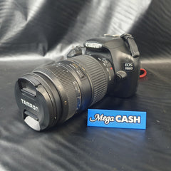 CANON - EOS 1100D Camera + Tamron AF 70-300mm 1:4-5.6 Lens + Battery and Charger