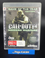 Call of Duty 4 Modern Warfare Playstation 3 / PS3 Game