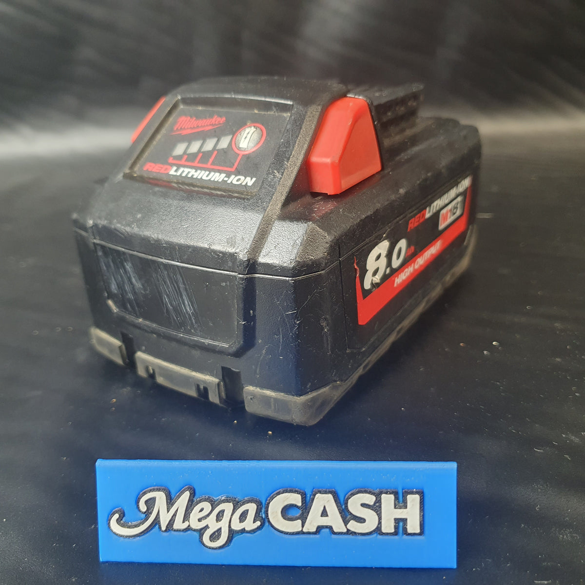 MILWAUKEE - Red Lithium Ion High Output Tool Battery - 8.0Ah - M18 HB8