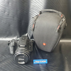 Nikon - COOLPIX P900 - Black Digital Camera - 16MP 83x Optical Zoom - with Charger & Bag