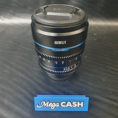 Sirui Night Walker 16mm T1.2 S35 Cine Lens (Micro Four Thirds, Black) - Camera Lens